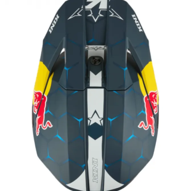 Casco MX3 1.0 Kini Redbull blu bianco