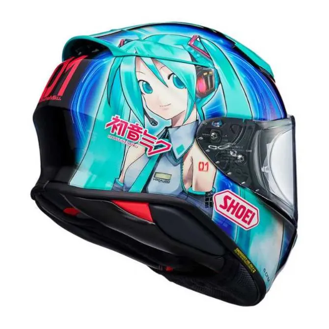 Casco Nxr 2 Hatsune Miku TC4 Verde Acqua
