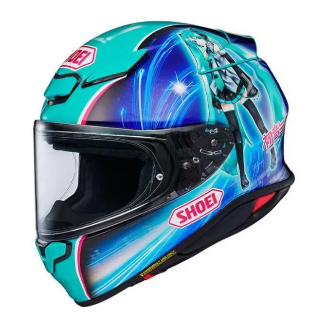 Casco Nxr 2 Hatsune Miku TC4 Verde Acqua