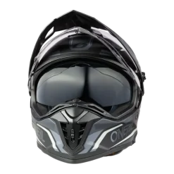 Casco O'Neal A-SRS Spike V25 Nero Bianco Opaco