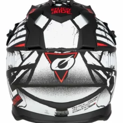 Casco O'neal 2Srs Glitch V.23 Nero Bianco Opaco
