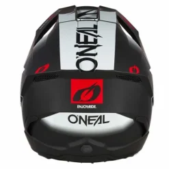Casco O'neal 3Srs Hexx V24 Nero Opaco Rosso