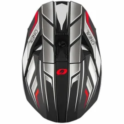 Casco O'neal 3Srs Vertical V24 Nero Opaco Bianco
