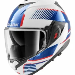 Casco Oxo Sikter Bianco Blu Rosso
