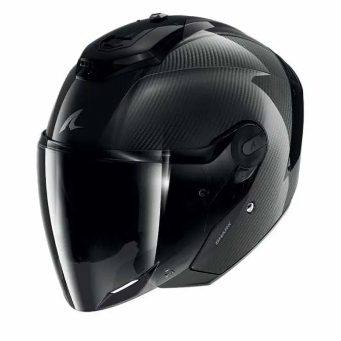 Casco RS JET Carbonio Nero