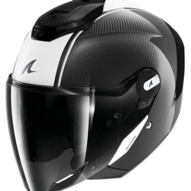 Casco RS JET Carbon Skin Carbonio Bianco