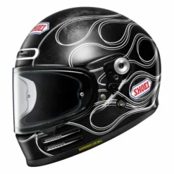 Casco Shoei Glamster 06 Blast TC5 Nero Bianco Opaco