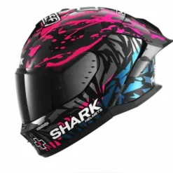 Casco Skwal Cup Replica Redding Mat Blu Rosa
