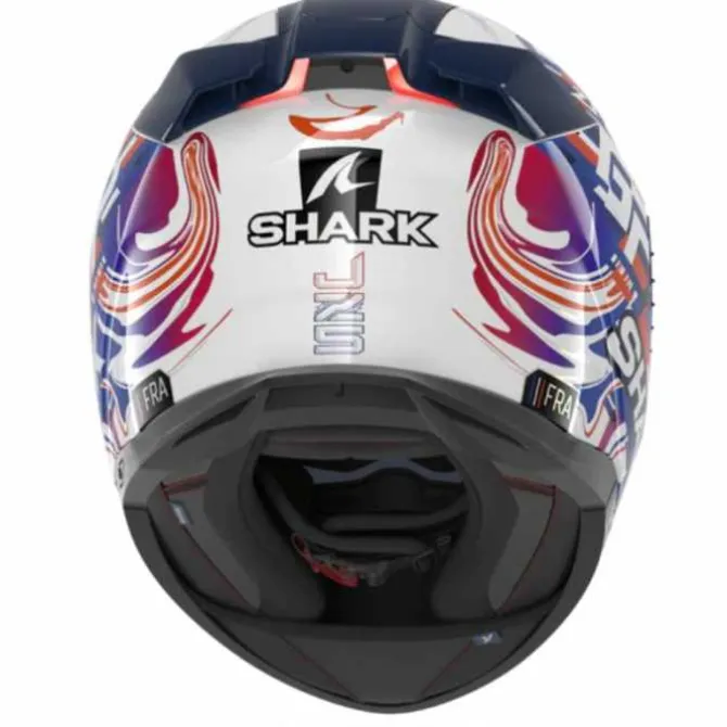 Casco Skwal I3 Replica Zarco Gp Bianco Viola
