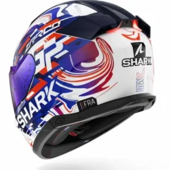 Casco Skwal I3 Replica Zarco Gp Bianco Viola