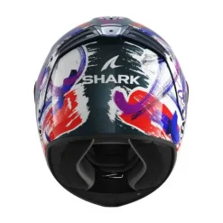 Casco Spartan RS Carbon Zarco Signature Carbonio Bianco Viola