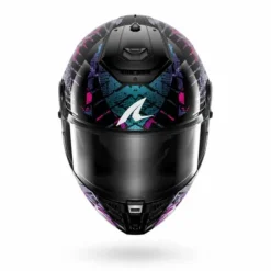 Casco Spartan RS Reptaia Nero Camaleon