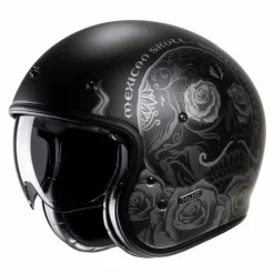Casco V31 Desto MC5SF Nero Opaco Argento