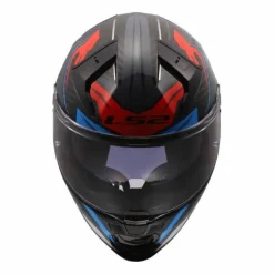 Casco Vector II FF811 Savage Carbonio Bianco Blu Rosso