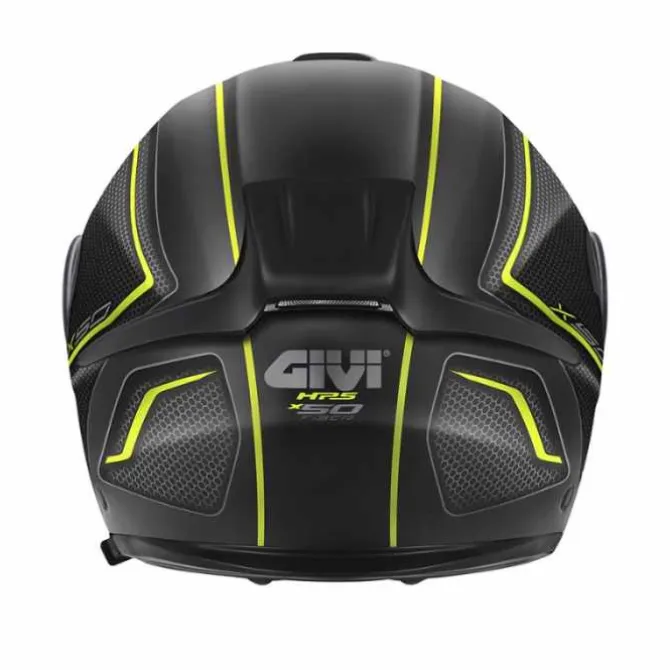 Casco X50 Hologram Nero Opaco Giallo