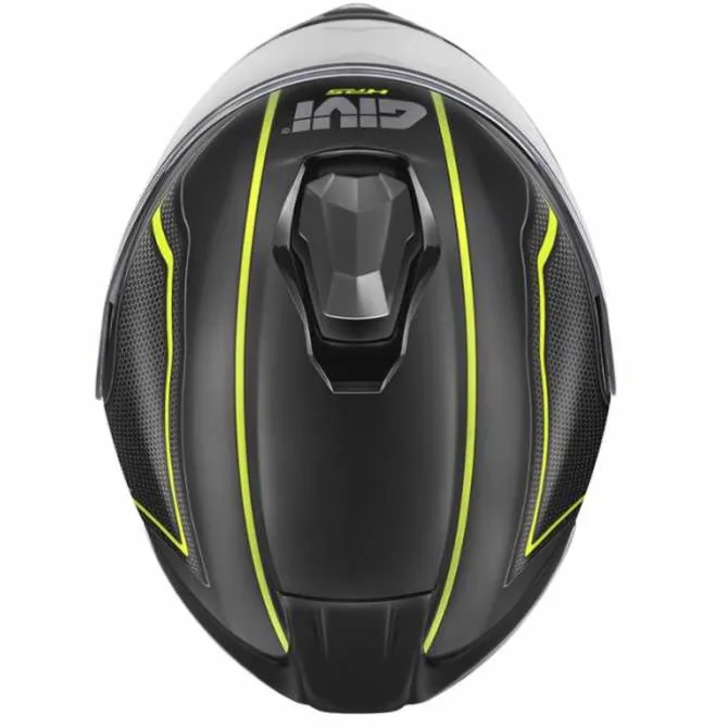 Casco X50 Hologram Nero Opaco Giallo