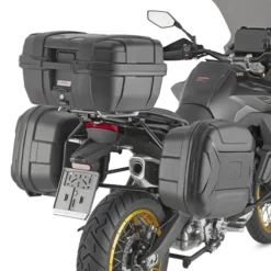 Coppia valigie laterali 35 lt nero Trekker Lite TRK35BB