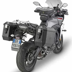 Coppia valigie Laterali TREKKER ALASKA BLACK LINE 36lt