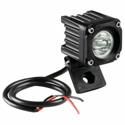 Faro ausiliario quadrato 10W 1 Led Luce Focalizzata