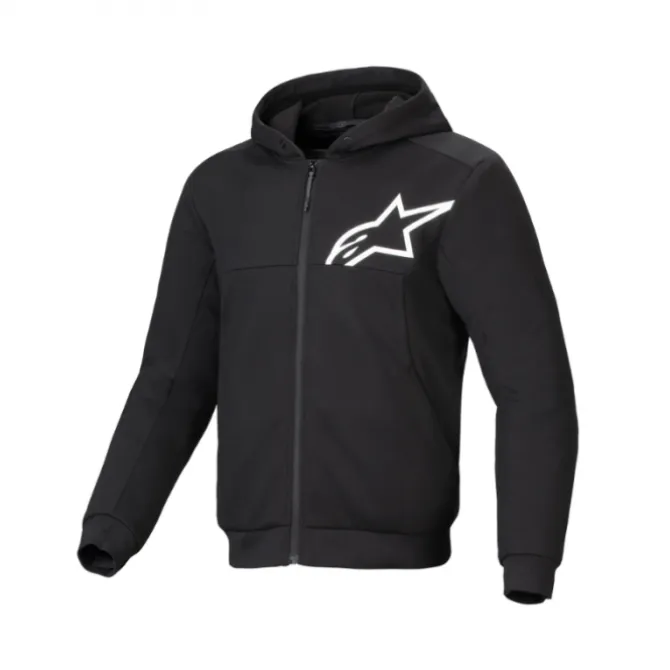 Felpa con cappuccio Chrome V2 Sport nero