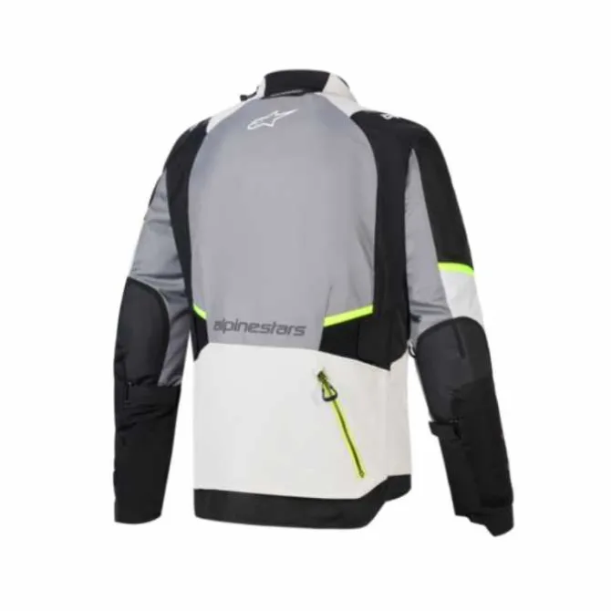 Giacca Andes V4 Drystar Grigio Giallo Nero
