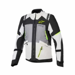 Giacca Andes V4 Drystar Grigio Giallo Nero