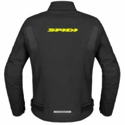 Giacca Corsa Tex Nero Giallo