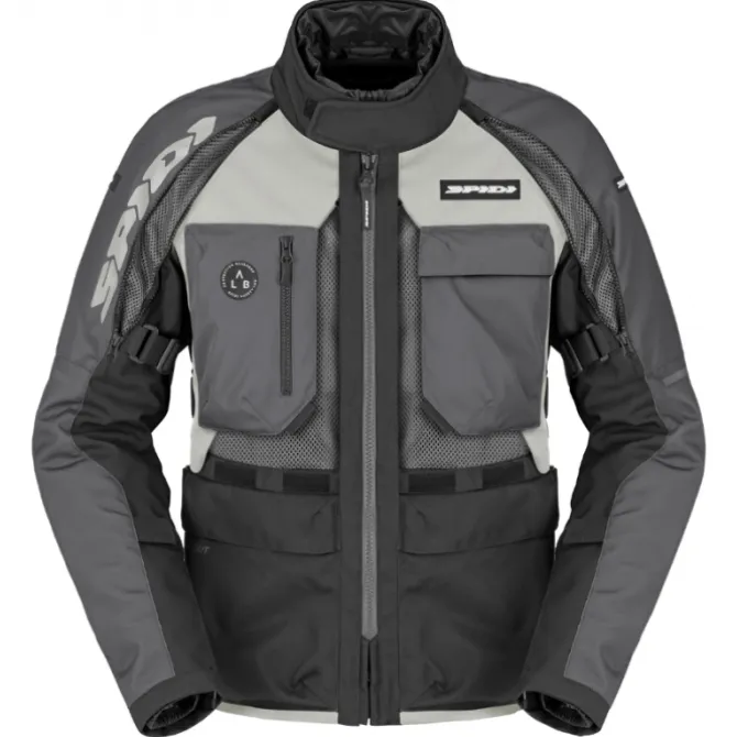 Giacca Crossmaster 2 H2out grigio ghiaccio nero