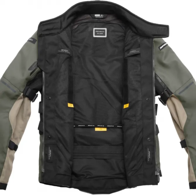 Giacca Crossmaster 2 H2out verdone marrone nero