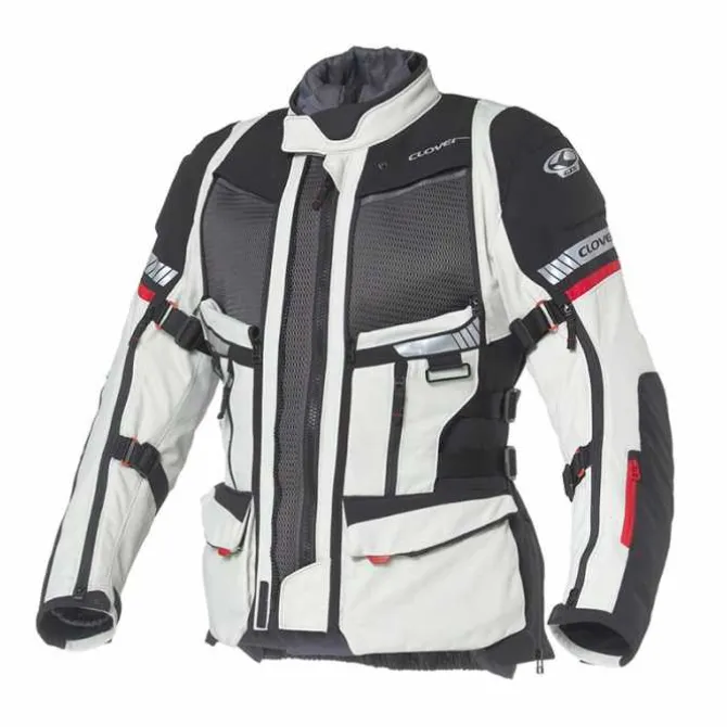 Giacca GTS-5 Airbag WP Grigio Nero Rosso