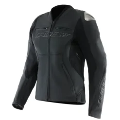 Giacca in pelle Racing 5 Lady Nero
