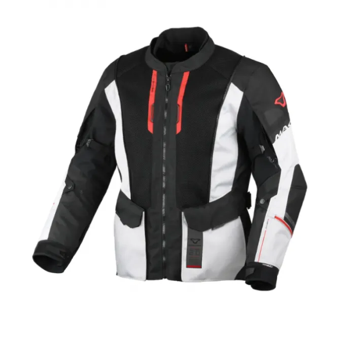 Giacca Macna Air Hybrid 2.0 WP grigio nero rosso