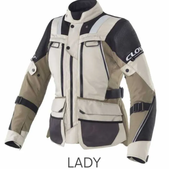 Giacca Outland-3 Wp Lady Nero Sabbia