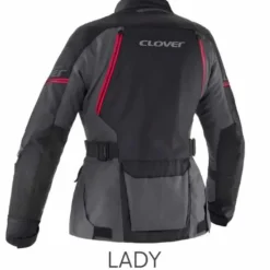 Giacca Outland-3 Wp Lady Rosso Nero Grigio