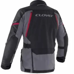 Giacca Outland-3 Wp Rosso Nero Grigio