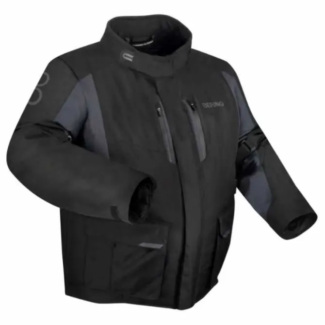 Giacca Siberia Wp Conformato King Size Nero Grigio