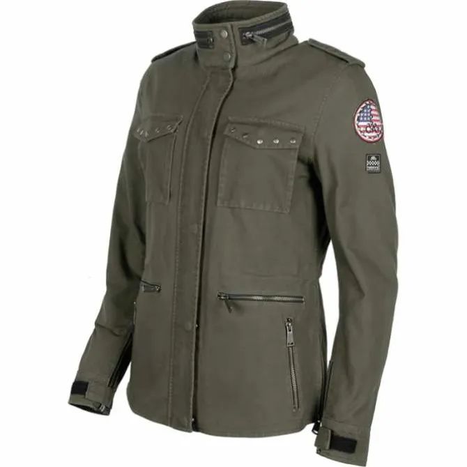 Giacca Tara Tex Lady Verde Militare