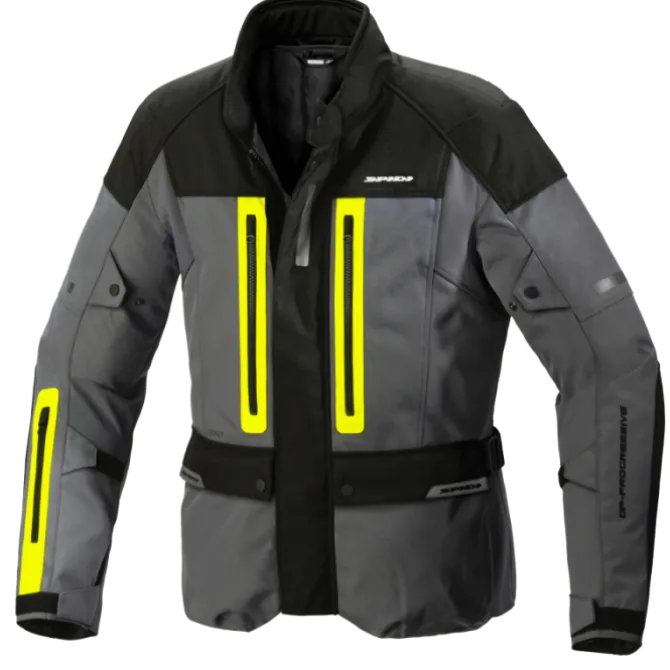Giacca Traveler 3 H2out Grigio Giallo