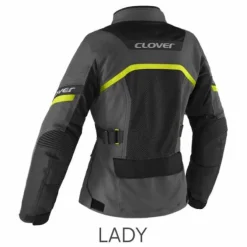 Giacca Ventouring-4 WP Lady Antracite Giallo