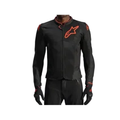 Giacca Viper 4 Air nero rosso fluo