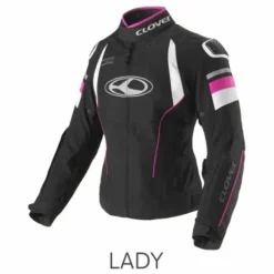 Giubbotto Airblade-5 Tex Lady Nero Bianco Fuxia
