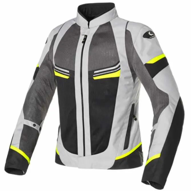 Giubbotto Airjet-5 tex Grigio Giallo