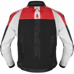 Giubbotto DP Progressive Hybrid Traforato Nero Rosso