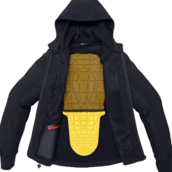 Giubbotto Hoodie Armor Evo Nero