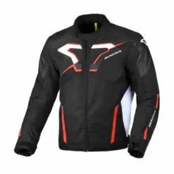 Giubbotto Macna Tazar 2.0 WP Nero Bianco Rosso