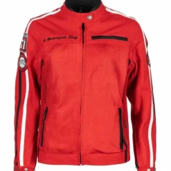 Giubbotto Queen Mesh Lady Rosso tex