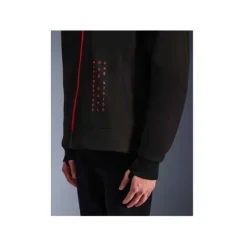 Giubbotto Radium Tech Hoodie Nero Rosso