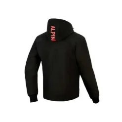 Giubbotto Radium Tech Hoodie Nero Rosso