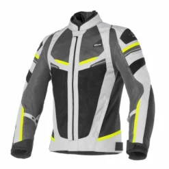 Giubbotto Rainjet-2 Wp Grigio Giallo