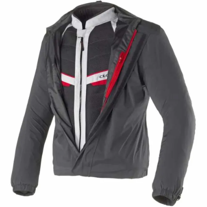 Giubbotto Rainjet-3 WP Grigio Rosso